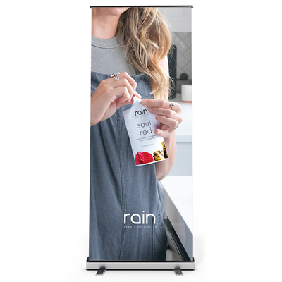 Rain Soul Red - Full Size Banner