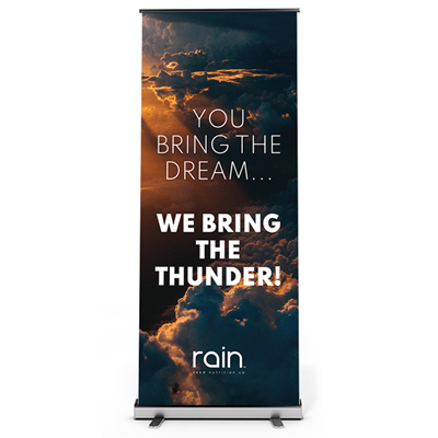 Rain You Bring The Dream - Full Size Banner