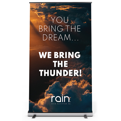Rain You Bring The Dream - Tabletop Banner