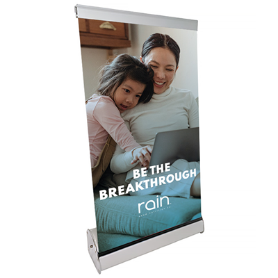 Rain Be The Breakthroug - Mini Banner