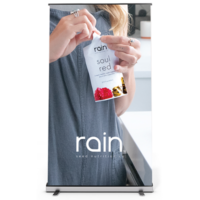 Rain Soul Red - Tabletop Banner