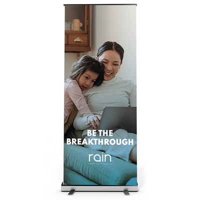 Rain Be The Breakthrough - Full Size Banner